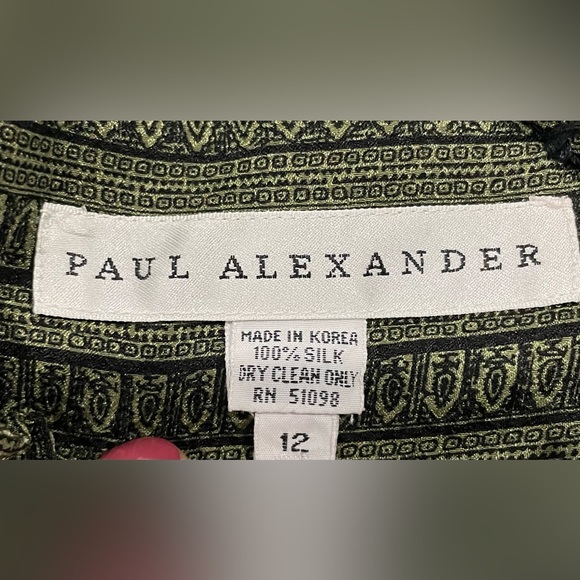 Paul Alexander silk skirt. - Picture 3 of 4